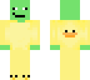 frog in a duck suit