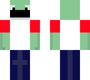 frog tommyinnit with mask :)