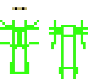 green and white ninja