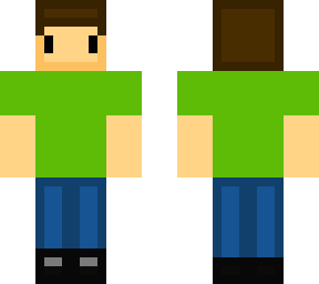 green boy in shirt