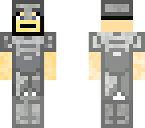guy wearing iron armor