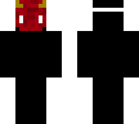 guy with a demon mask