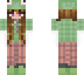 high frog girl
