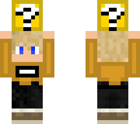 his lucky block head
