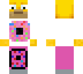 homer simpson donut squad