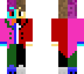 irish flag / two-face tux