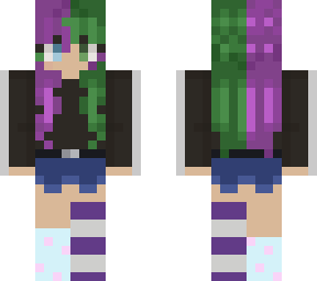 katt in the hatt (green & purple)