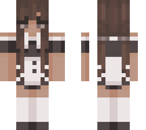 maid brunette