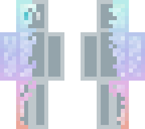 melted silver rainbow