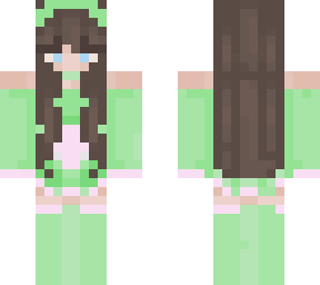 mint green maid