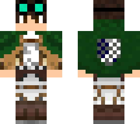 my skin as aot character