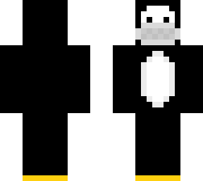 penguin with mask