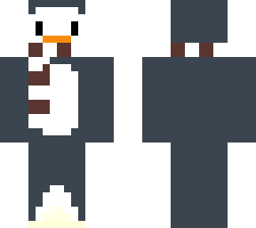 penguin with scarf