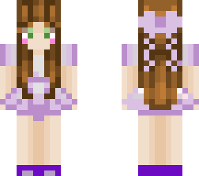 purple girl