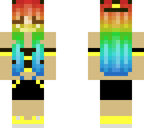 rainbow person