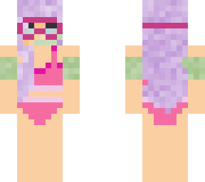re edited it from 'irelynn22' purple hair swimsuit