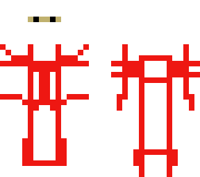 red and white ninja