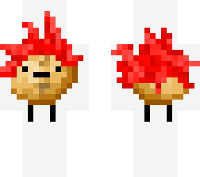 red saiyan goku potato