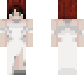 red wedding dress