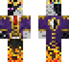 royal exta-ender ranboo with fire