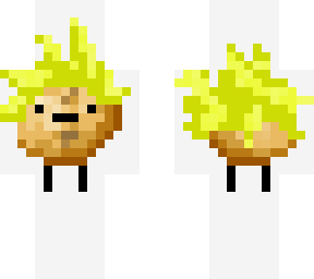 saiyan goku potato