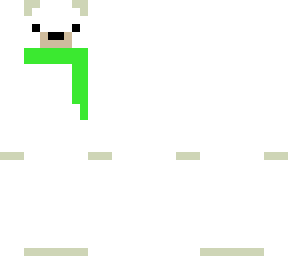 snowy bear