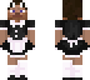 steve in cat and maid
