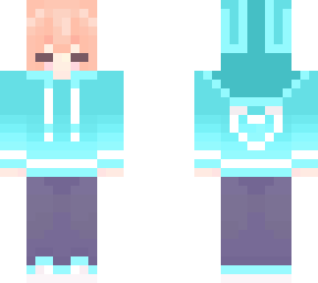 tealbunnyhearthoodie