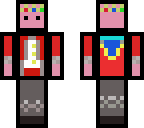 techno dressed as skeppy
