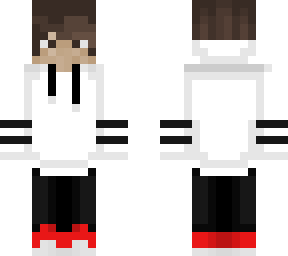white adidas hoodie
