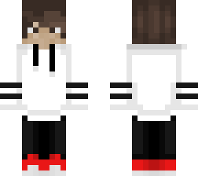 white adidas hoodie