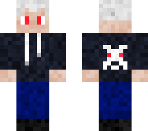 white hair boy