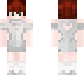 white maid dress