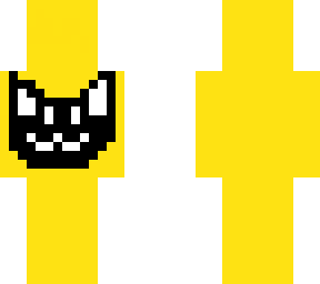 yellow blob cat man