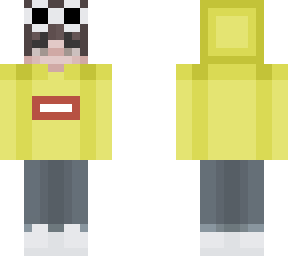 yellow gogy with hoodie (not original) finally fixed