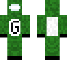 among us green custom skin