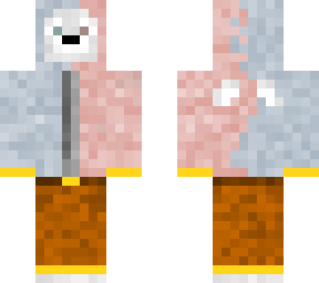 angle dog in a hoodie skin blue & red