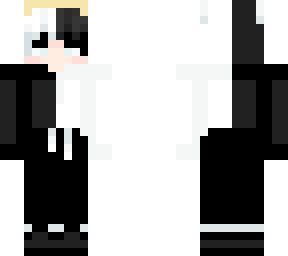 black and white