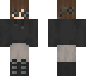 black hoodie