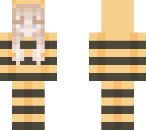 blonde bee girl
