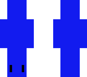 blue boi upside-down