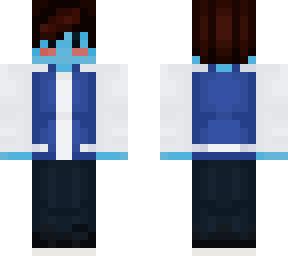 blue kid