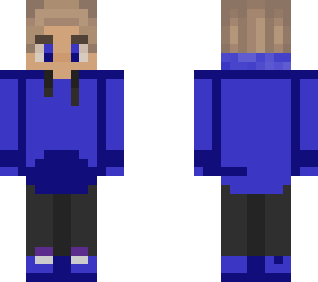 blue purpled