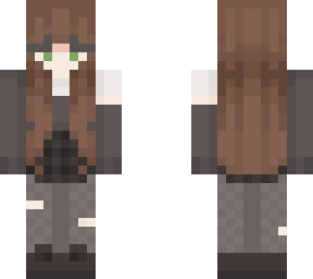 brown haired girl