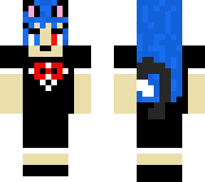 cat girl in a maid suit