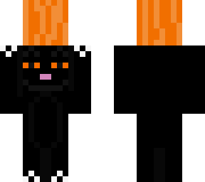 cat holding pumpki'n