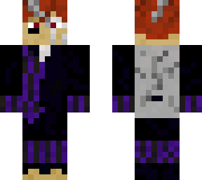 Code White Karma Boruto Minecraft Skin