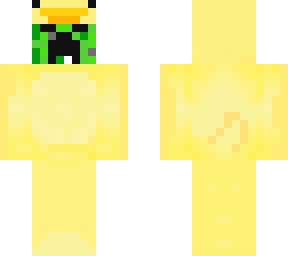 creeper in a duck costume