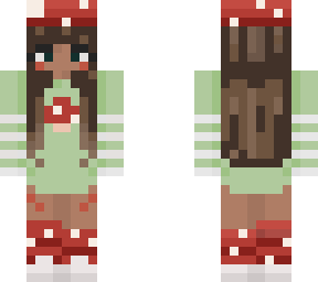 dark skin mushroom girl (not mine)