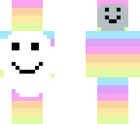 dream but pastel rainbow and double sided